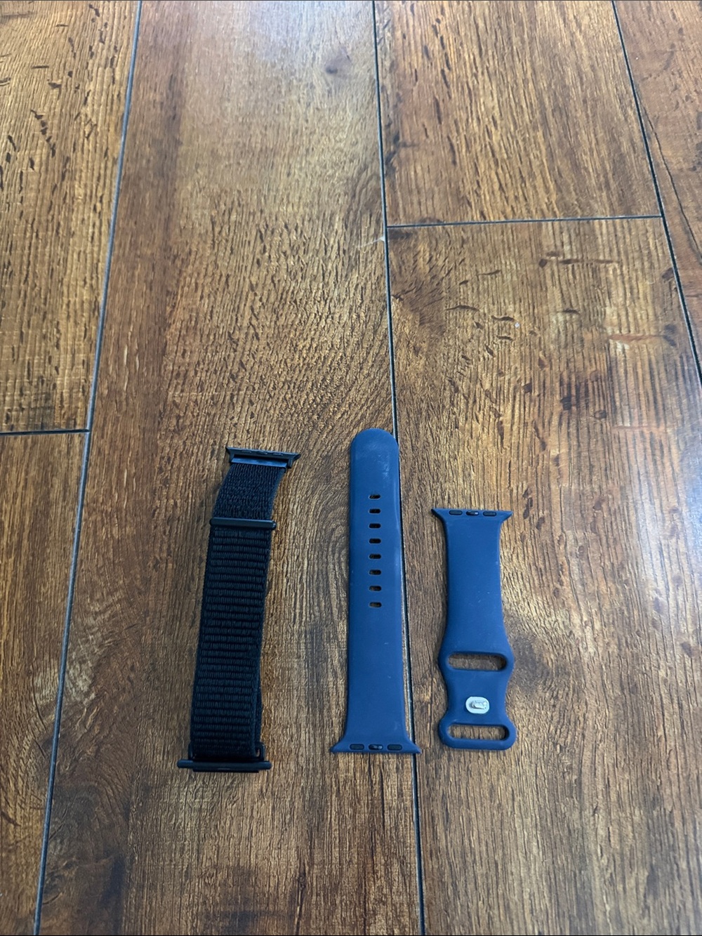 Apple Replacement Watch Bands in Blue and Black